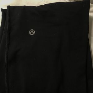 Lululemon black boot cut leggings